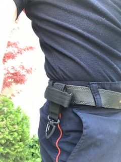 2 pièces de sangle de gant de pompier porte-gants de sécurité clips de gants  pour pompier gant de travail de police