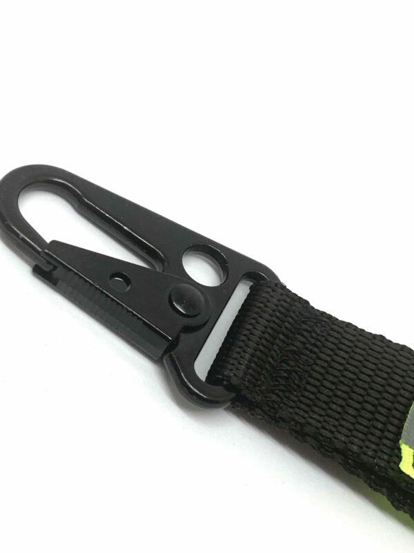 Porte gants pompiers noir et fluo – Image 3