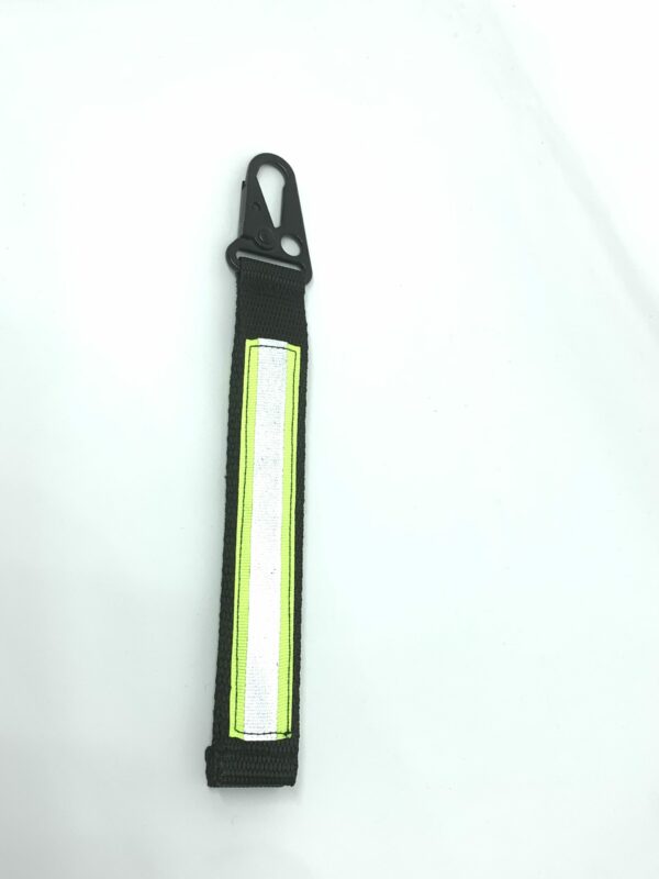 Porte gants pompiers noir et fluo – Image 2