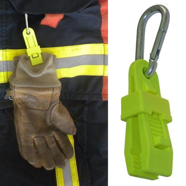 SKJJL 2 Pcs Glove Clips de Pompier, Clips de Gants, Clip de Gants de  Travail, Gant Grabber, avec Mousqueton pour La Suspension des Gants, des  Masques, des Serviettes, des Casques : 