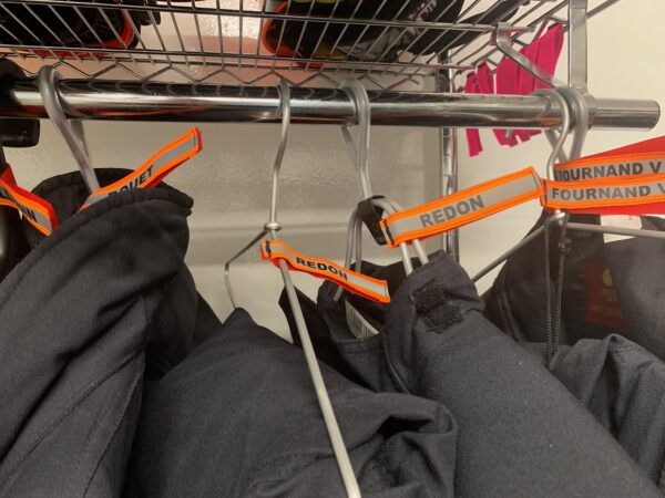 Scratch étiquette pour vestiaire tenues de feu – Image 6
