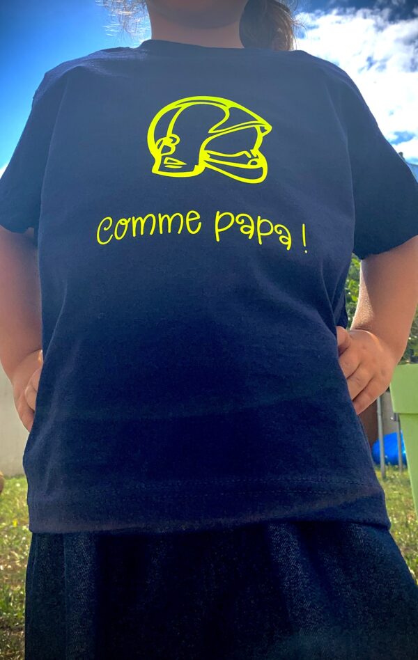 T-shirt enfant "Comme papa !" "Comme maman !" – Image 4