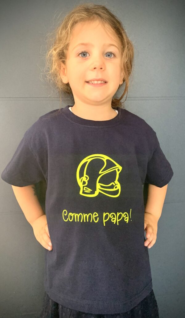 T-shirt enfant "Comme papa !" "Comme maman !" – Image 2