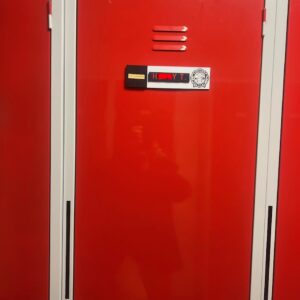 Plaque aimantée pour casier pompiers